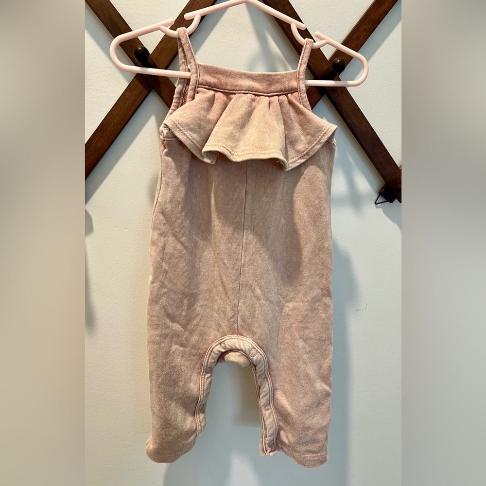 Grayson Mini Ruffled Baby Romper 3-6 Months